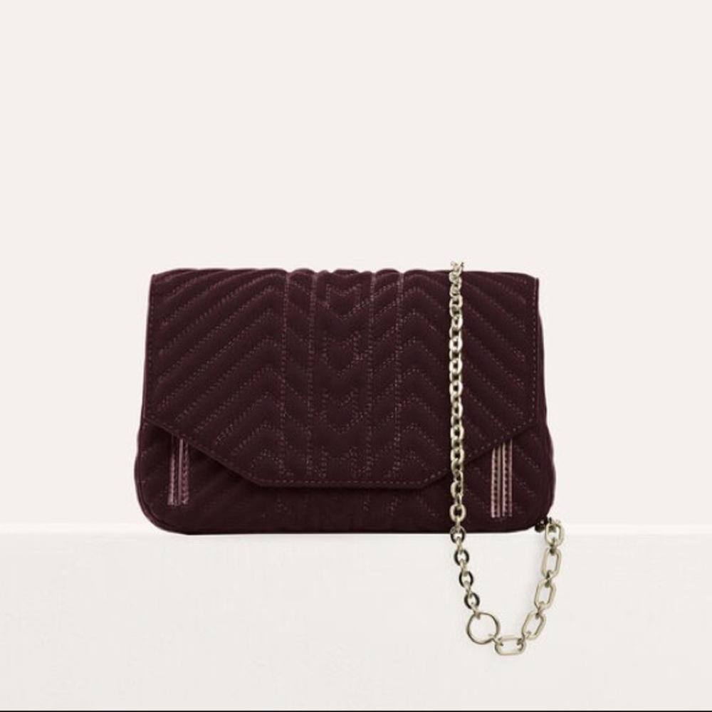 Maje Sac evening Matela Bordeaux
